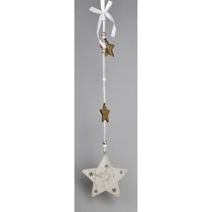 Vianočná závesná dekorácia Hviezda, 60 cm