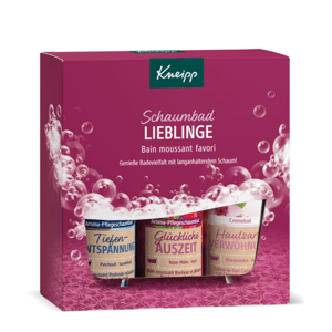 Kneipp Darčeková sada pien do kúpeľa Šťastné kúpanie, 3 x 10 ml