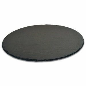 Kesper 38112 Servírovací podnos z bridlice,priemer 35,5 cm