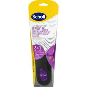 Scholl Vložky do topánok pre plantárnu fascitiídu In-Balance, L, L