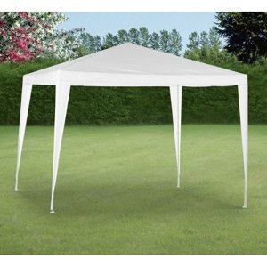 ProGarden Záhradný altánok 3 x 3 m, biela, v. 245 cm
