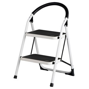 4Home Skladacie oceľové schodíky Steps, 2 stupne, 2 stupne
