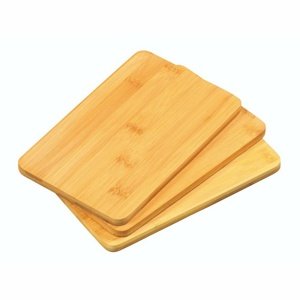 Kesper 50203-71 Sada doštičiek na krájanie bambus 3 ks, 22 x 14 x 0,8 cm
