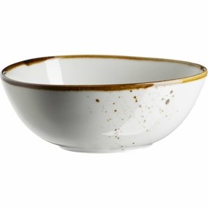 Mäser Oválna miska Pintar Bielo-hnedé bodky 15,5 x13,5 cm, M