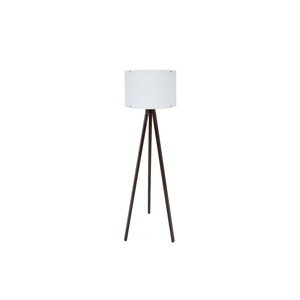 Stojacia lampa Tripod biela čierna 129