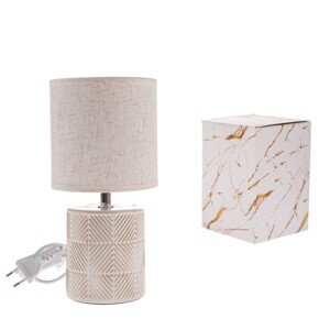 Keramická stolná lampa Azuro 27 cm,