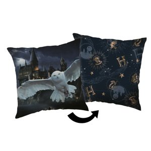 Jerry Fabrics Vankúš Harry Potter Hogwarts, 40 x40 cm