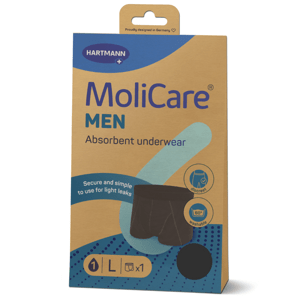 Hartmann Absorpčná spodná bielizeň MoliCare Men,veľkosť 3,5 mm, priemer. L, L