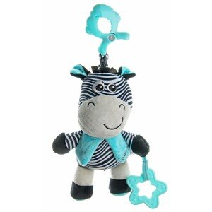 Baby Mix Vzdelávacia plyšová hračka so sponouZebra, 17 cm