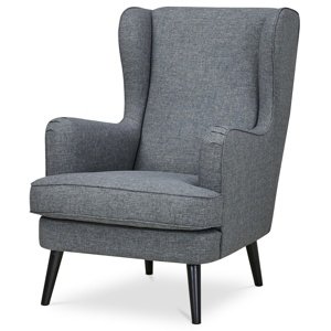 Kreslo s područkami GREY2, sivá