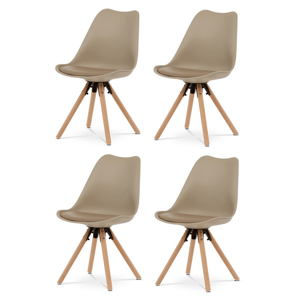 Súprava jedálenských stoličiek CT-762 CAP, 4 ks