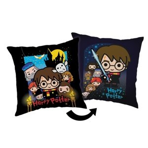 Jerry Fabrics Vankúš Harry Potter Friends, 40 x 40cm