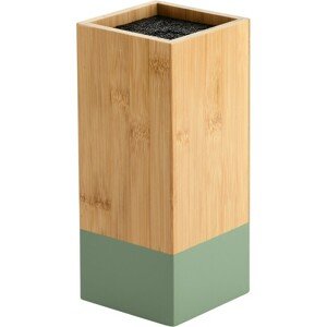 Kesper 58031 Bambusový stojan na nože 10 x 10 x 23cm, zelená