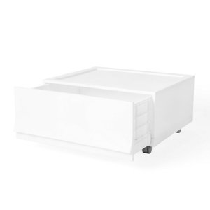 Modulárny úložný box Wave Snow s kolieskami 54,6 x 43,4 x 22 cm