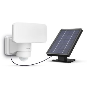 Philips Tylus UltraEfficient Security solárny LEDreflektor, senzor, biela, 6 W, 1000/50 lm, 5000 K