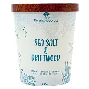 Sviečka Arome v skle s kovovým viečkom 255g Morskásoľ a driftwood