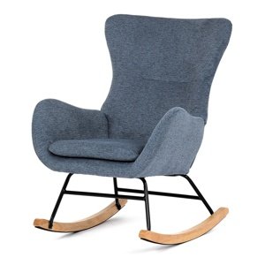 Hojdacie kreslo BLUE2, modrá