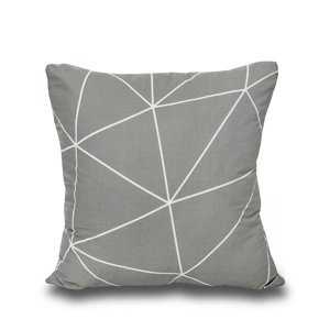 Kvalitex Obal Nordic Grid sivý, 40 x 40 cm, 40 x 40 cm
