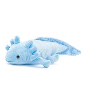 Baby Mix Plyšová hračka Axolotl modrá, 45 cm