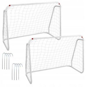 Aldotrade Futbalová bránka 124 x 96 x 61 cm , sada2 ks