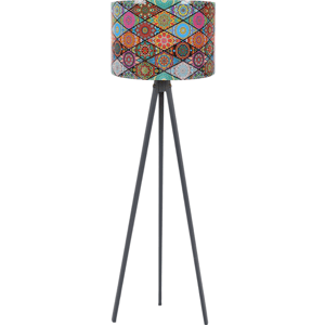 Stojacia lampa Mandala 136, sivá