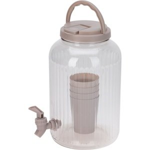 Dávkovač nápojov 3,75 l, sivý