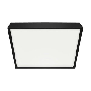 Emithor Stropné LED svietidlo LENYS III. 27025, 19 x 19 cm, 18W, IP20/IP44, čierna