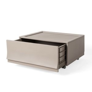 Modulárny úložný box Wave Wood s kolieskami 54,6 x 43,4 x 22 cm