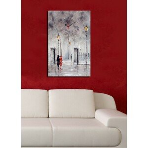 Nástenné hodiny Abstract YYCS-1, 45 x 70 cm
