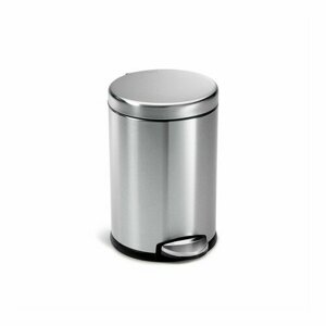 Simplehuman Pedálový okrúhly kôš 4,5 l, nerez