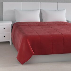 Dekoria Zamatový prehoz Velvet, Rød, Velvet, 704-15