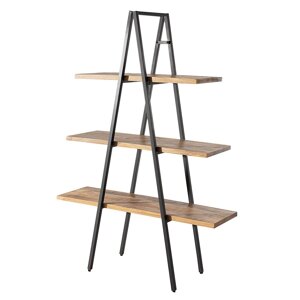 Dekoria Regál ‐ rebrík Loft, 120 x 40 x 173 cm