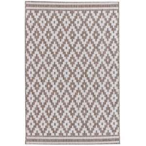 Dekoria Koberec Modern Rhombs mink/wool 160 x 230 cm, 160 x 230 cm