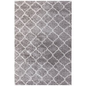Dekoria Koberec Royal Morocco light grey/cream 120x170cm, 120 x 170 cm