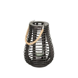 Dekoria Lampáš Vela 33cm black, 23 x 23 x 33 cm