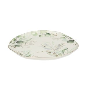 Dekoria Jedálenský tanier Fiori ⌀26cm, 26 x 1,5 cm