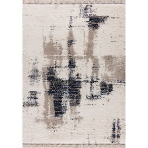 Dekoria Koberec Boho krémová/modrá 160x230cm, 160 x 230 cm