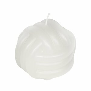 Dekoria Sviečka Zoya 8cm white, 9 x 8 cm