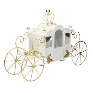 Dekoria Svietnik Carriage 66x20x32cm, 66 x 20 x 32 cm